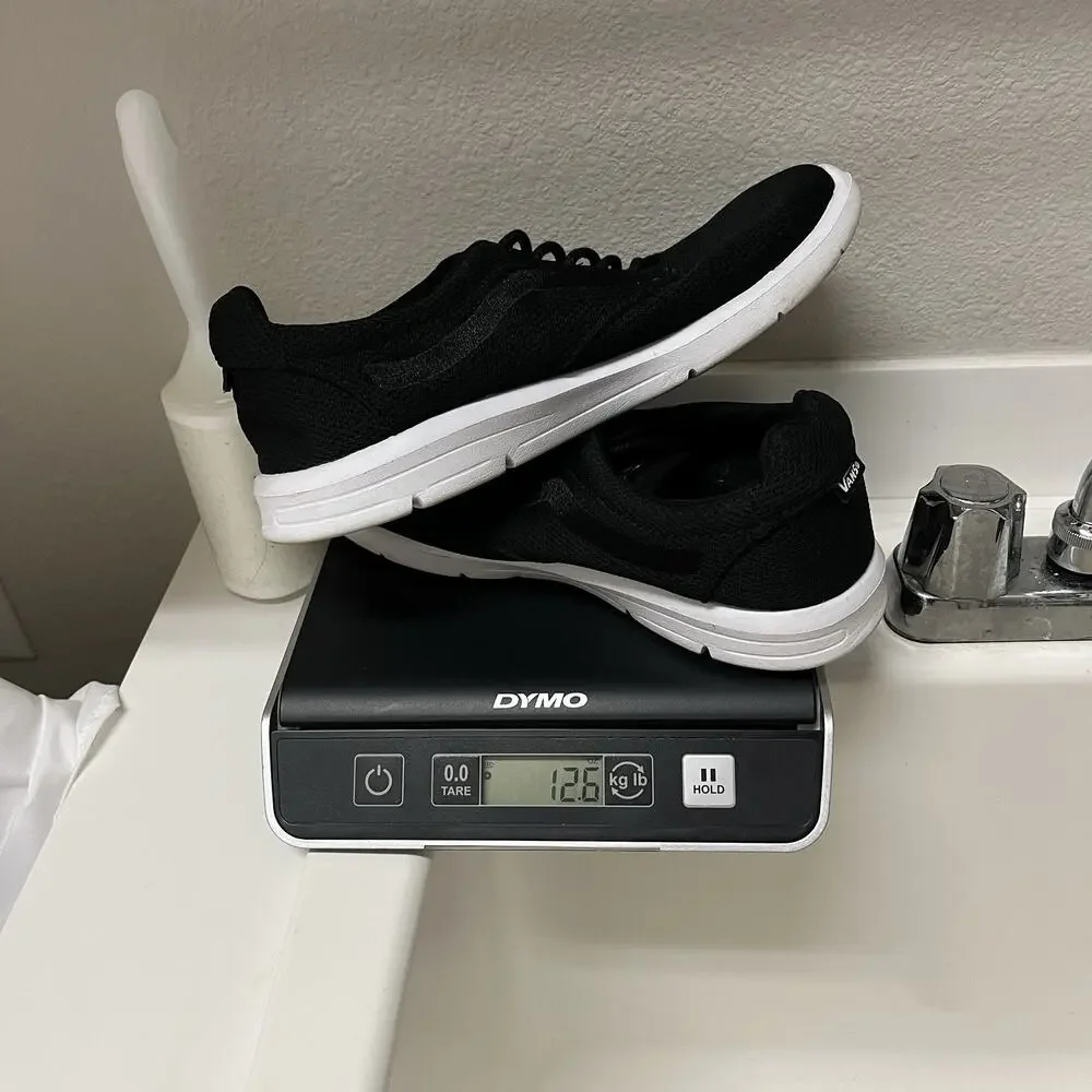 Vans Mesh Sneakers black size Men's US 7.5/Womens US 9, Ultra cushion